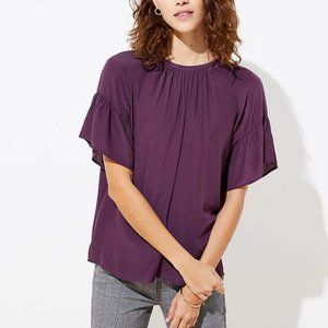 NWT LOFT TIE BACK TOP